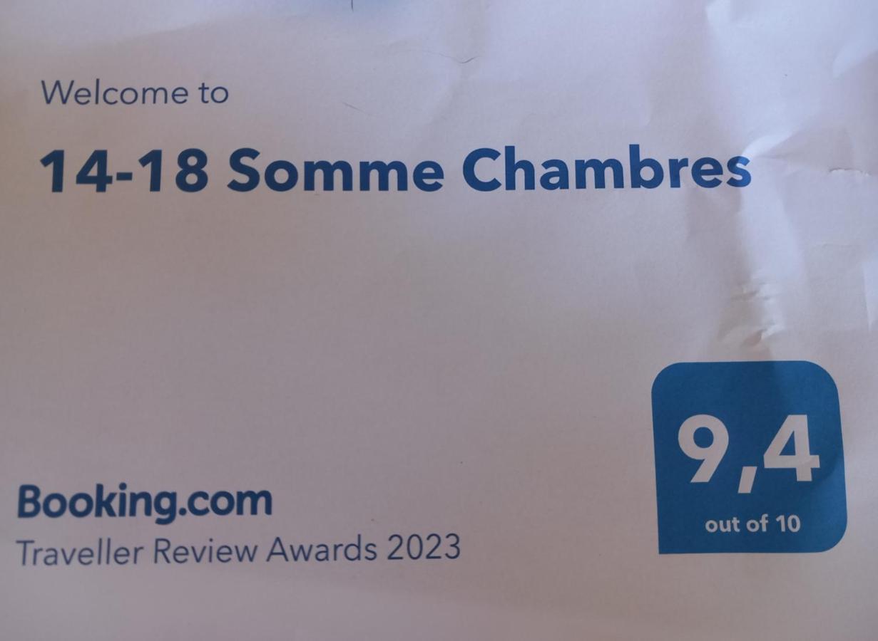 14-18 Somme Chambres Beaucourt-sur-l'Ancre Bagian luar foto